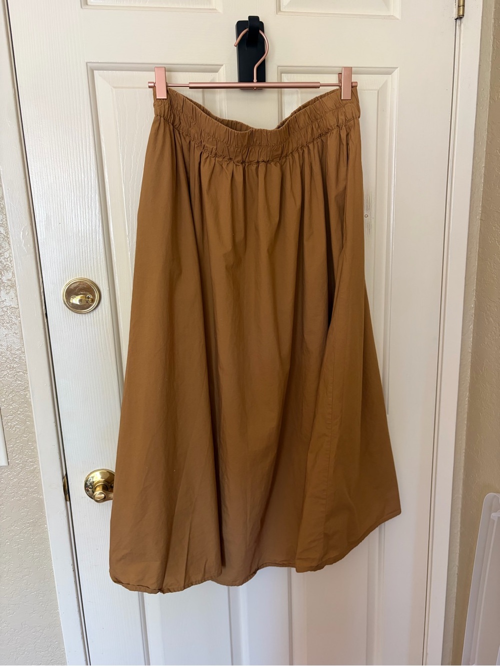 Target - A New Day - Sienna Brown - Women's Elastic Waist Midi Skirt